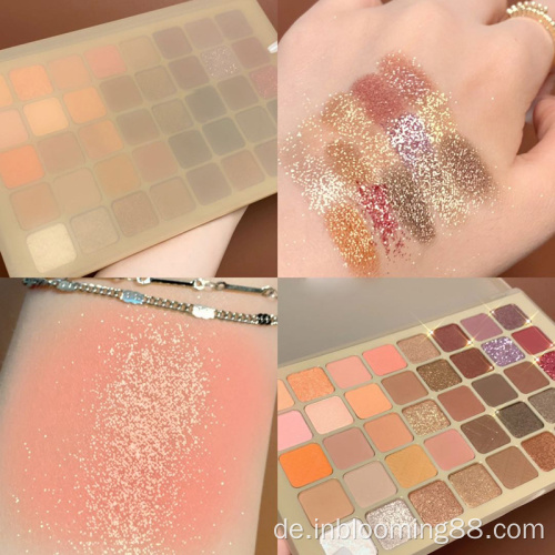 Kosmetik-Make-up-Produkte Kundenspezifische Logo-Lidschatten-Palette